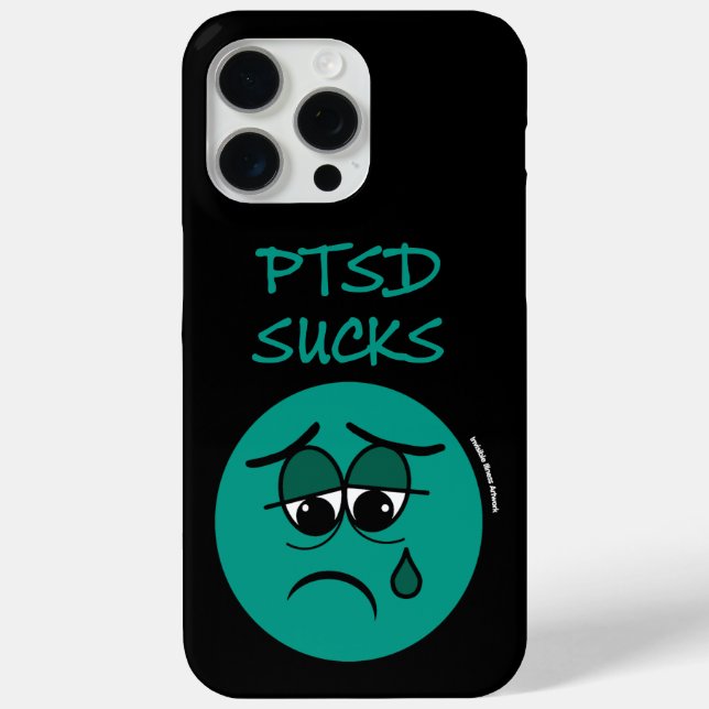 PTSD SUCKS Case-Mate iPhone CASE (Back)