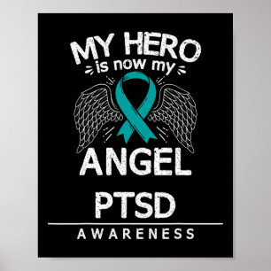 Ptsd Survivor Post Traumatic Stress Disorder Aware Poster