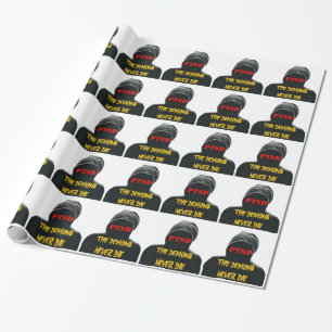 PTSD: THE DEMONS NEVER DIE WRAPPING PAPER