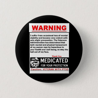 PTSD WARNING Button