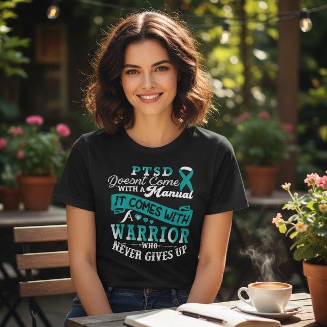 PTSD Warrior Strength and Courage Tri-Blend Shirt (Creator Uploaded)
