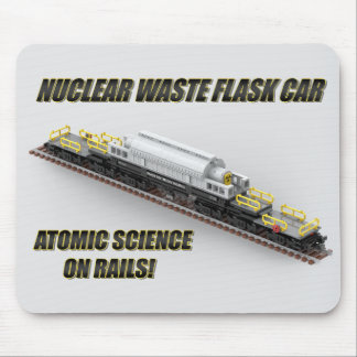 PTW East European Nuclear Waste Flask Car Mouse Pad
