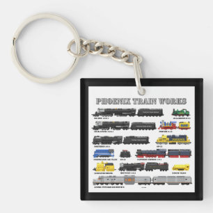 PTW Train Collection Key Ring