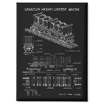 PTW Uranium Hexafluoride Wagon "Blueprint"