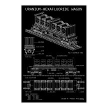 PTW Uranium Hexafluoride Wagon "Blueprint"