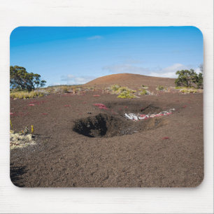 pu’u pua’i cinder cone along byron ledge trail mouse pad
