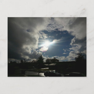 PUA Sky 1 - educatedbrainfart Postcard