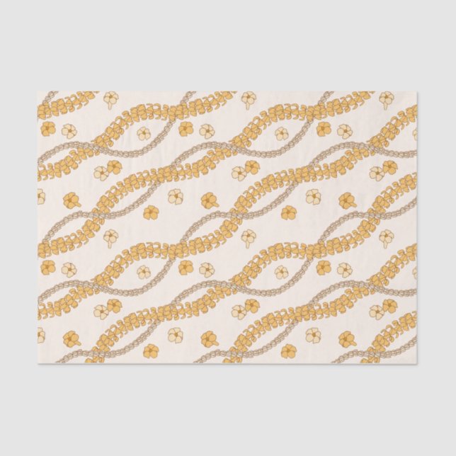 Puakenikeni lei tissue paper (Front)