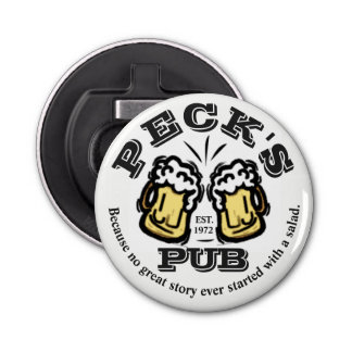 PUB bottle opener with beer glasses to customise!