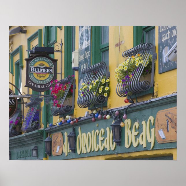 Pub, Dingle, Dingle Peninsula, County Kerry, Poster (Front)