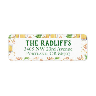 Pub Pattern Return Address Label