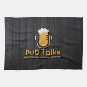 Pub Talks Tea Towel