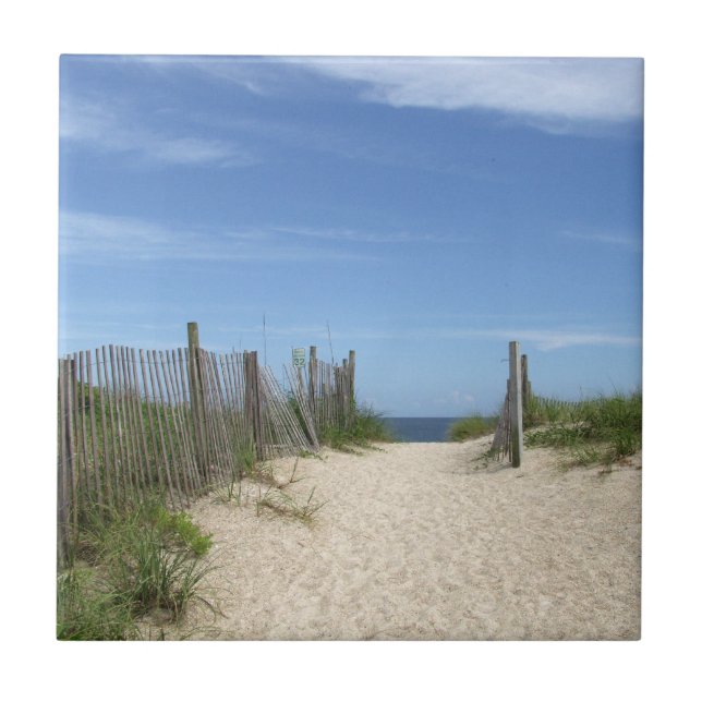 Public Access 32 Wrightsville Beach Tile (Front)