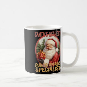 Public Affairs Specialist Christmas Holiday Love X Coffee Mug