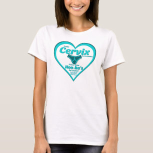 Public Cervix Announcement -sm/lrg cell cancer T-Shirt