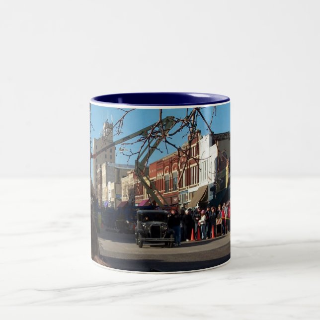Public Enemies Chicago Shot Two-Tone Coffee Mug (Center)