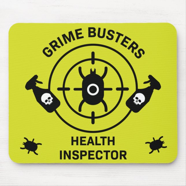 Public Health Inspector - Environmental Health  Tr Mouse Pad (Front)