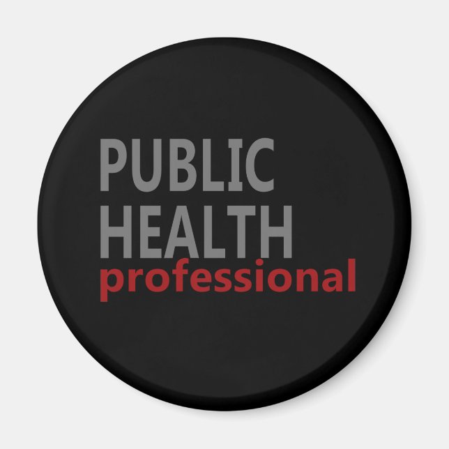 public health professional magnet (Front)