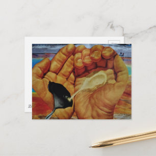 Public Lands surreal collage Postcard