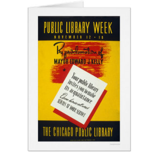 Public Library Chicago 1940 WPA