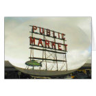 Public Market in Seattle, WA Card