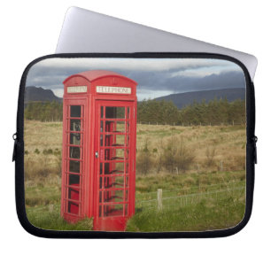 Public Phone Box, Ellishadder, near Staffin, Laptop Sleeve