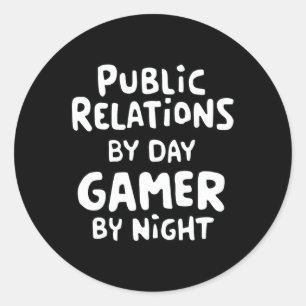 Public Relations Classic Round Sticker