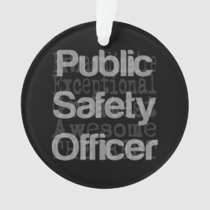 Public Safety Officer Extraordinaire Ornament