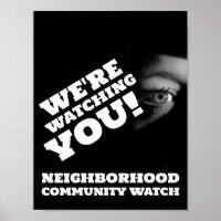 Public View, Neighborhood Watch Warning