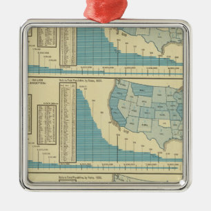 Publications and circulation metal tree decoration