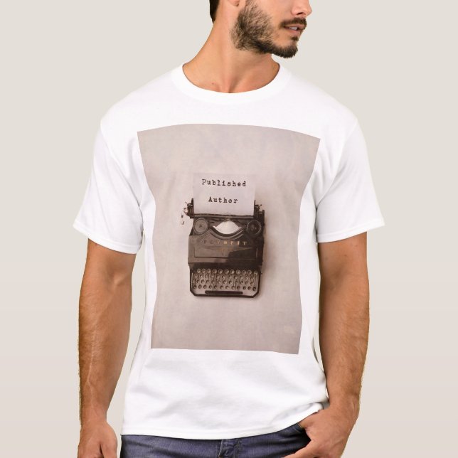 Published Author T-Shirt (Front)