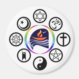 PUC Logo Round Magnet