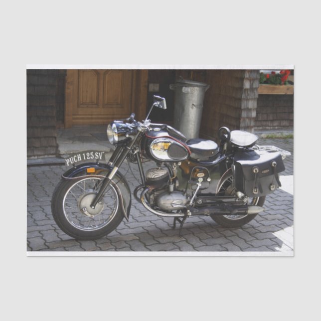 Puch 125 SV Tissue Paper (Front)