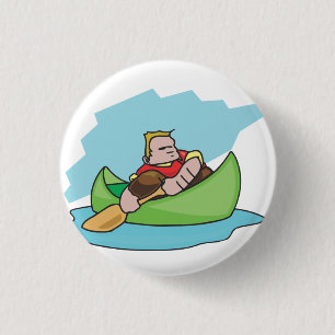 Puck 3 Cm Round Badge