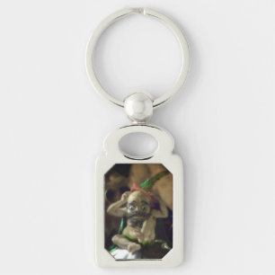 Puck and Fairies (detail) Key Ring