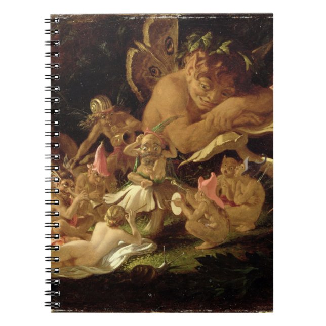 Puck and Fairies, from 'A Midsummer Night's Dream' Notebook (Front)