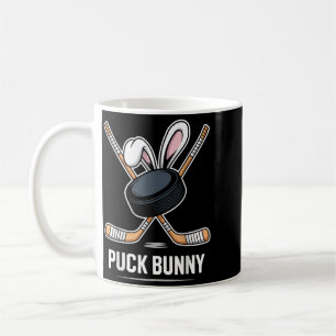 Puck Bunny Ice Hockey Game Day Ice Hockey Lovers Coffee Mug