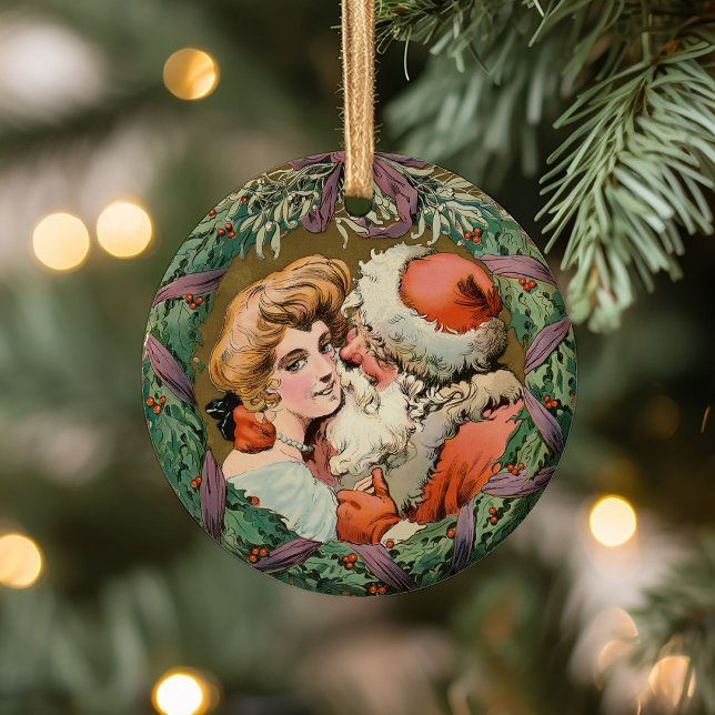 Puck Christmas 1905 Ceramic Ornament (Creator Uploaded)