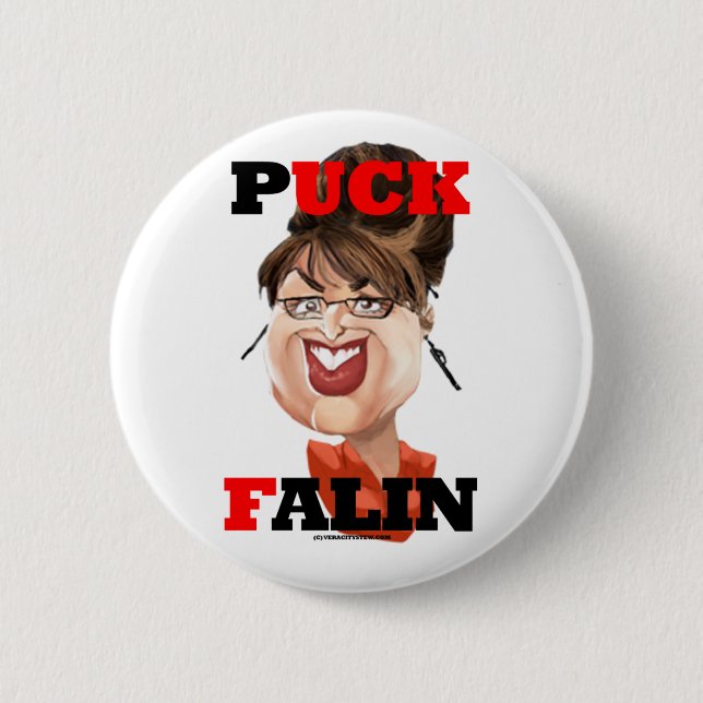 Puck Falin Button (Front)