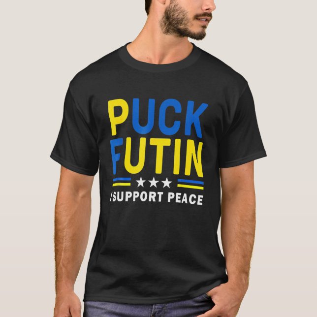 Puck Futin I Supper Flag T-Shirt (Front)