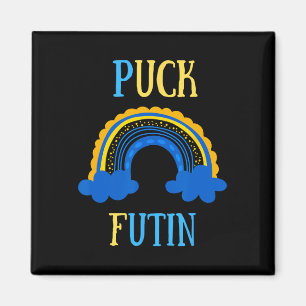 Puck Futin Meme Funny Design Ukraine Russia Magnet