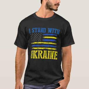Puck Futin Meme I Stand With Ukraine Ukrainian Lov T-Shirt