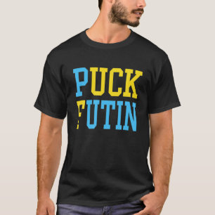 Puck Futin Meme I Stand With Ukraine Ukrainian Lov T-Shirt