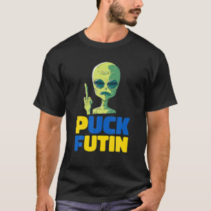 Puck Futin Stop War Stand With Ukraine Peace T-Shirt