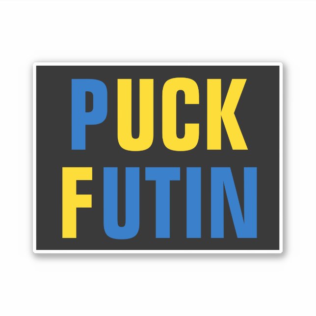 Puck Futin Ukraine Support Ukrainian (Front)