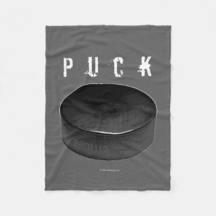 PUCK (Hockey) Fleece Blanket
