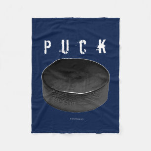 PUCK (Hockey) Fleece Blanket