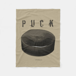 PUCK (Hockey) Fleece Blanket