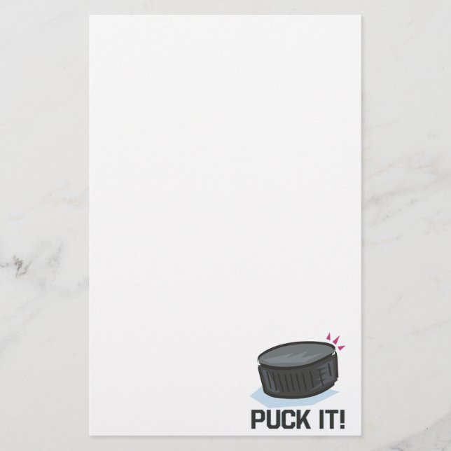 Puck It Stationery (Front)