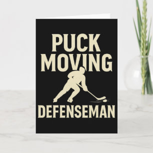 Puck Moving Defenceman Hockey Player Defence Card